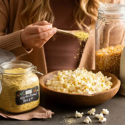 Frontier Co-op Nutritional Yeast Mini Flakes – 16 oz (Non-Irradiated, Kosher, Rich in B Vitamins)