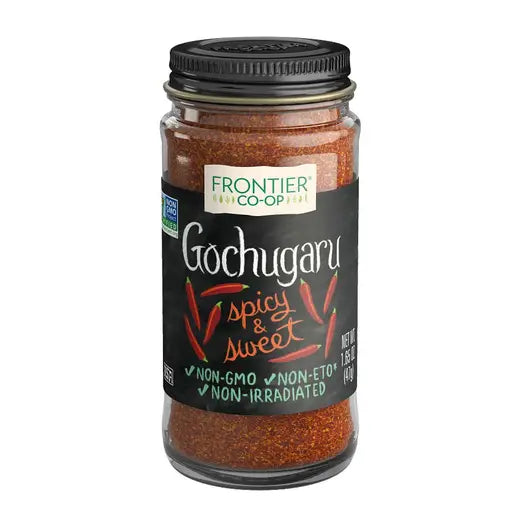 Frontier Co-op Gochugaru Korean Red Pepper Flakes – 1.65 oz