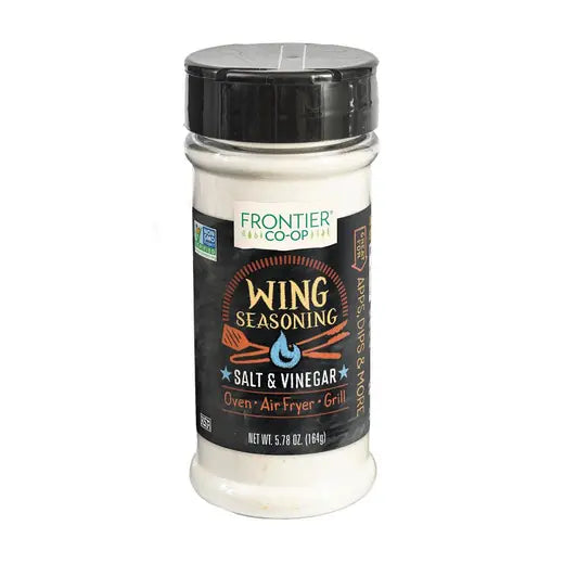 Frontier Co-op Salt & Vinegar Wing Seasoning – 5.78 oz