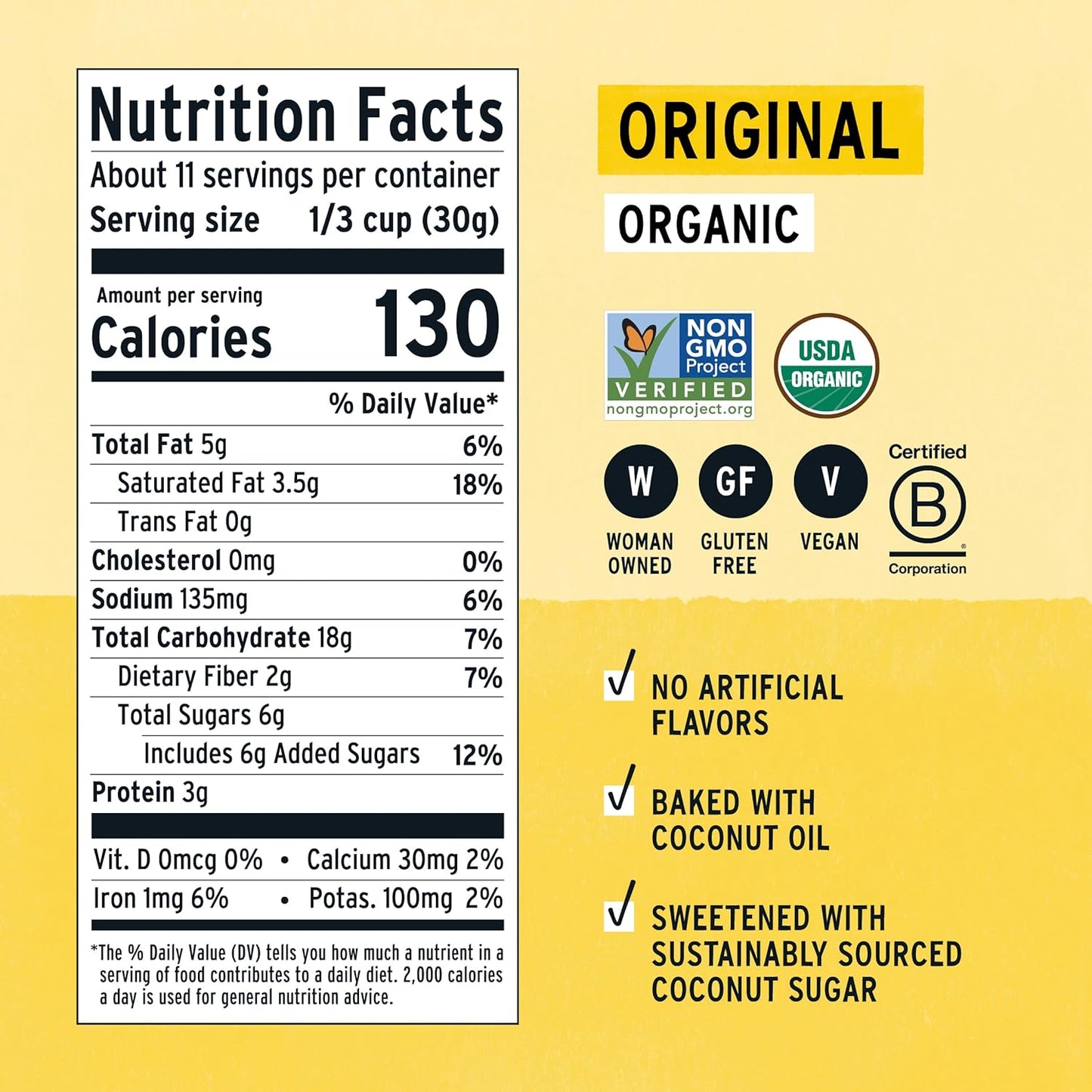 Purely Elizabeth Ancient Grain Granola – Original – 12 oz